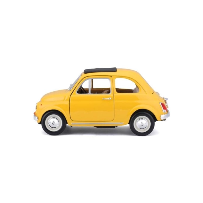 Bburago 1:24 Fiat 500 F 1965 žlutá 18-22098