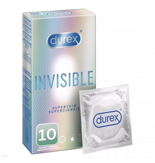 Durex Invisible super tenké kondomy 10ks