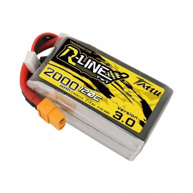 Baterie Tattu R-Line Version 3.0 2000mAh 14,8V 120C 4S1P XT60