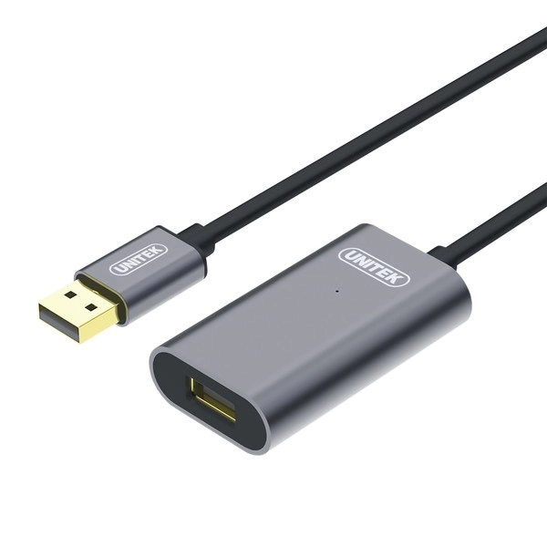 Prodlužovací kabel USB 2.0 20 m AM-AF, Premium, Y-274