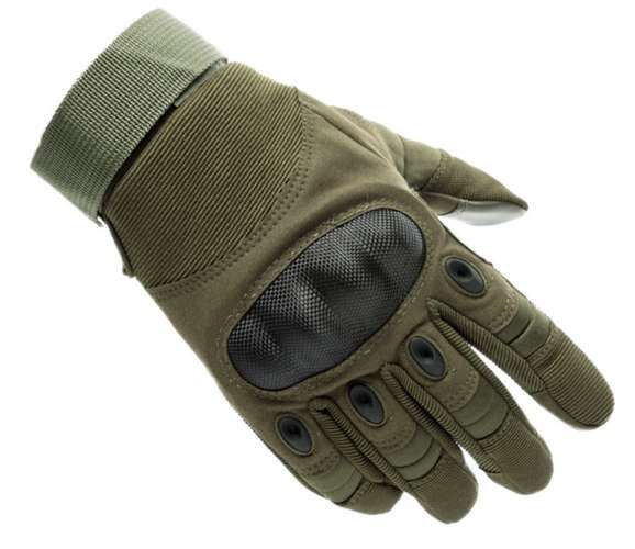 Taktické rukavice XL- khaki Trizand 21772