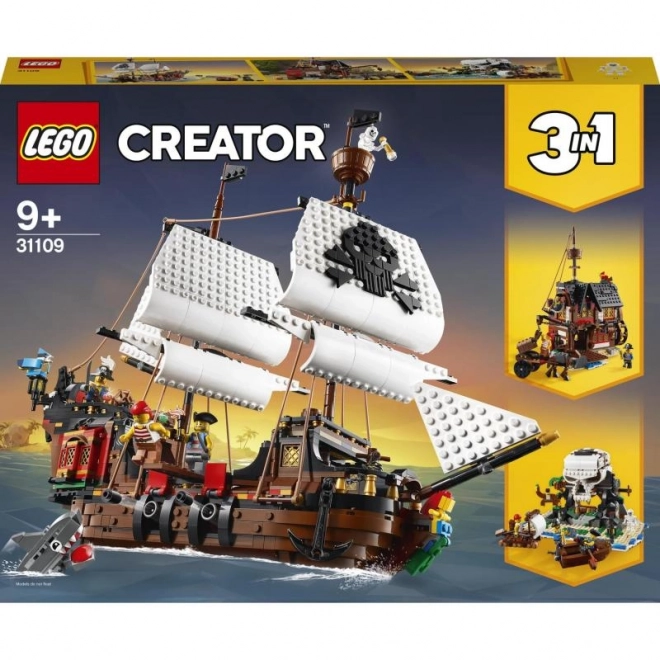 LEGO Creator 3v1 31109 Pirátská loď