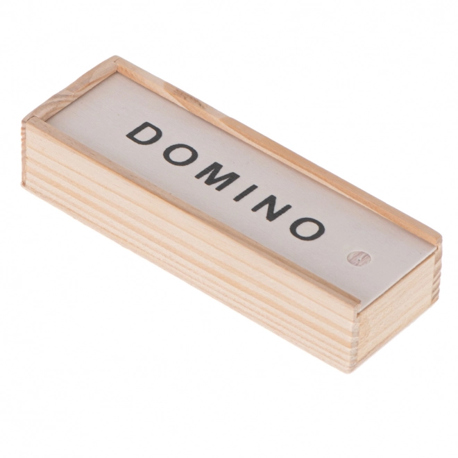 Dřevěné domino pro rodinné hraní