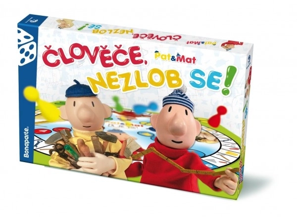 Člověče, nezlob se! Pat a Mat 2v1 společenská hra v krabici 33x23x3cm