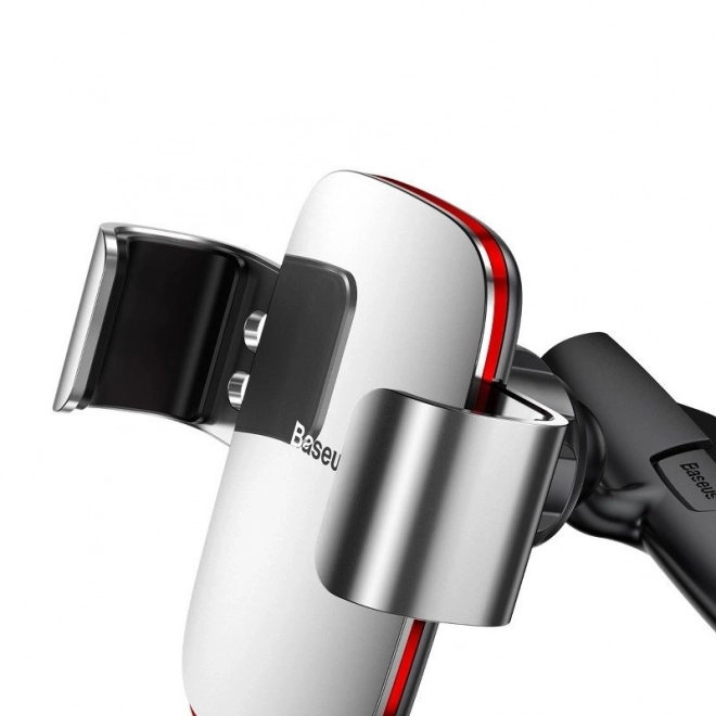 Baseus Metal Age Gravity Car Mount (CD verze) Silver