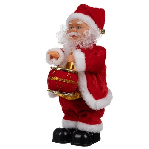 Santa Claus hrající figurka 30cm Ruhhy 22162