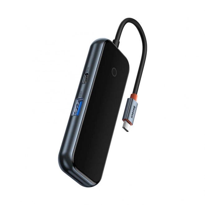 Adaptér 4w1 Baseus Hub USB-C na 4xUSB 3.0 (tmavě šedý)