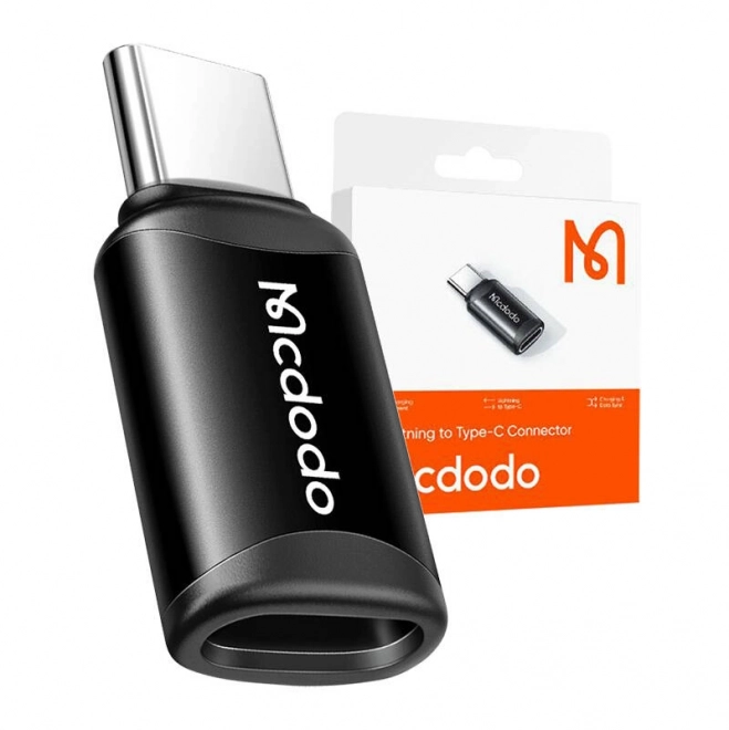 Adaptér Lightning na USB-C, Mcdodo OT-7700 (černý)