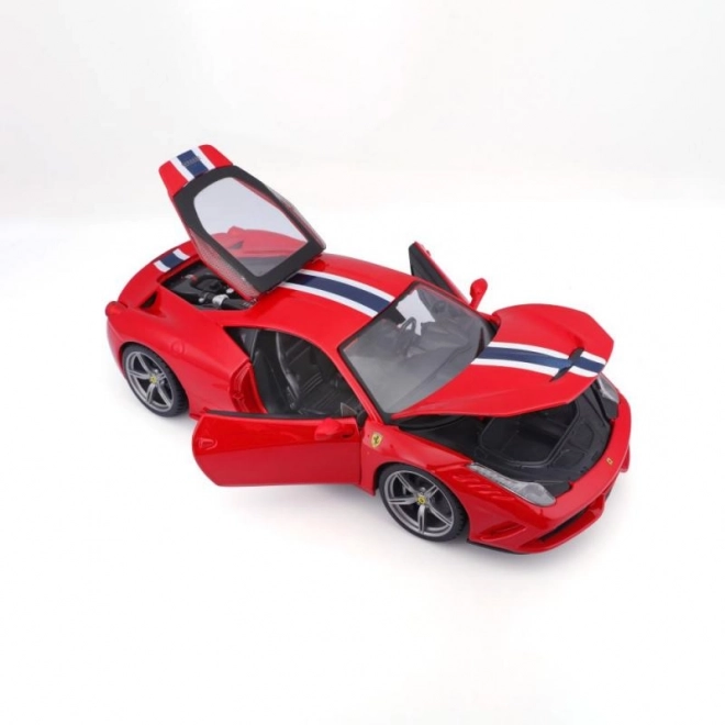 Bburago 1:18 Ferrari 458 Speciale Ferrari Race&Play červená 18-16002