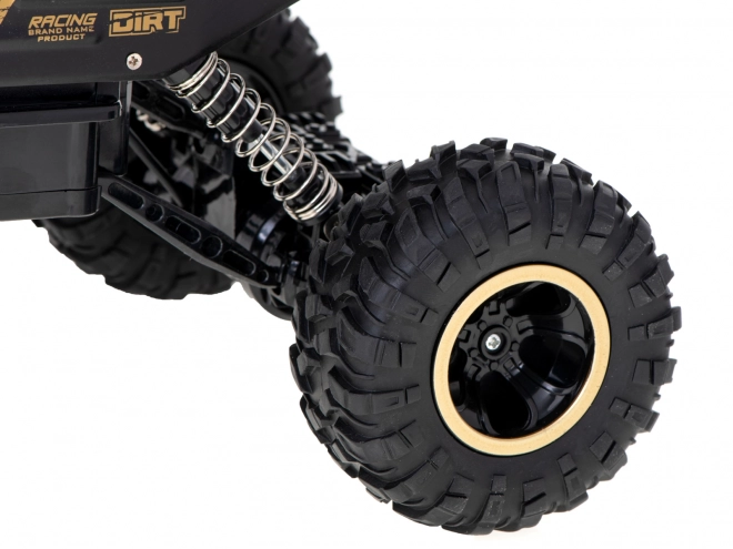 RC auto Rock Crawler 1:12 4WD METAL zlatý