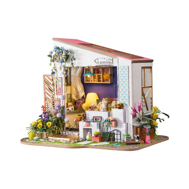 Veranda slečny Lily - DIY miniaturní domek