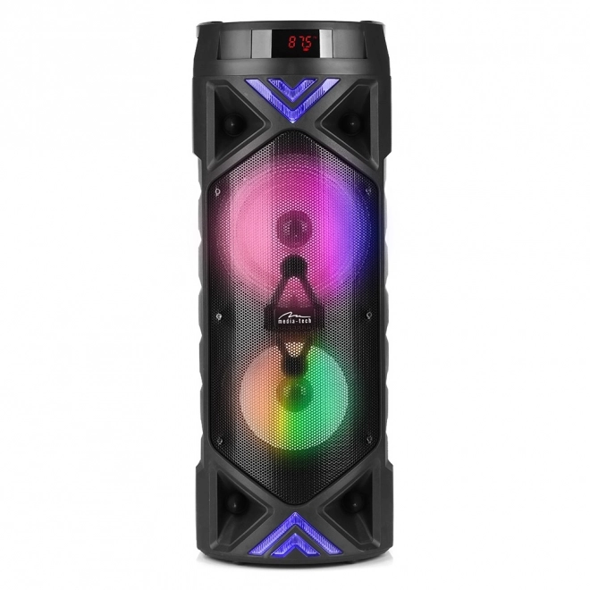 FUNBOX Speaker KEG PRO MT3182 Karaoke/Bluetooth 5.0+EDR/FM/MP3?MicroSD/USB/Equalizer/AUX/Jack 6.3/Pilot/LED/RMS 50W/PMPO 1400W