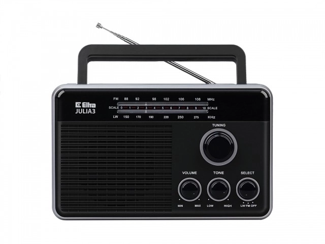 Radio Julia 3 černá