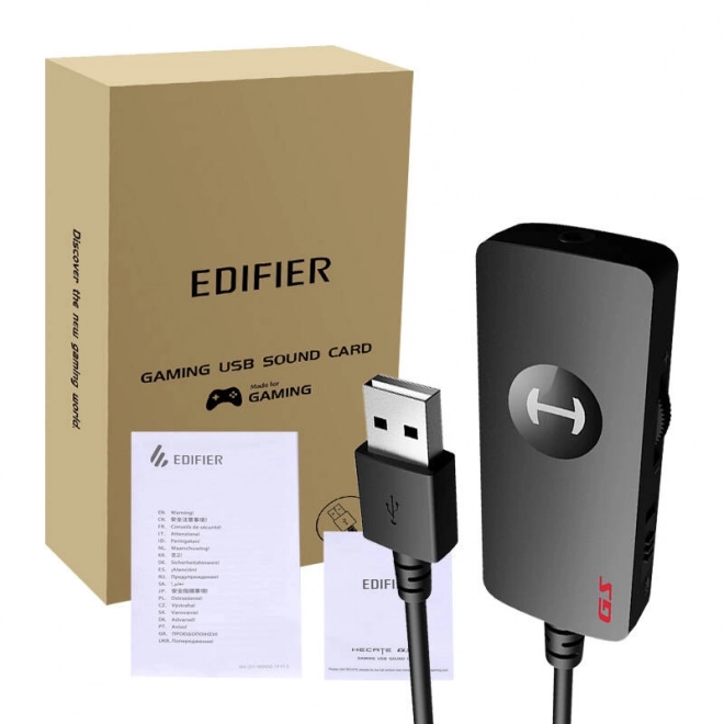 Externí USB zvuková karta Edifier GS01