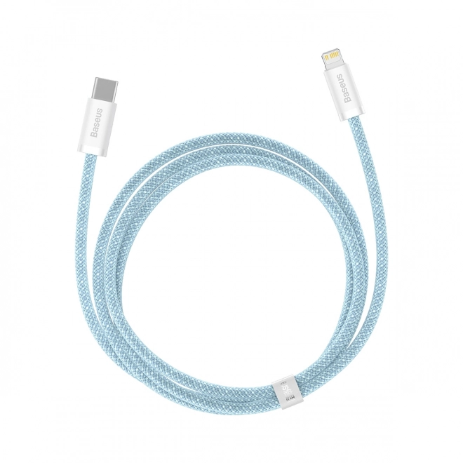 Kabel USB-C pro Lightning Baseus řady Dynamic, 20 W, 1 m (modrý)