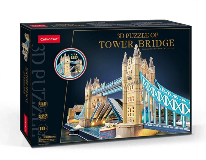 3D puzzle - Tower Bridge vedl