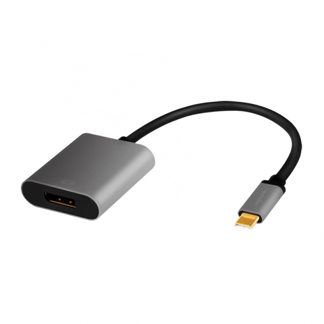 Adaptér USB-C na DP/F, 4K/60Hz, hliník 0,15 m