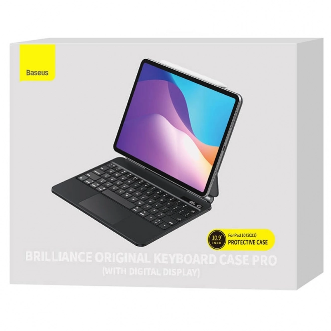 Pouzdro Baseus Brilliance s klávesnicí proIpad 10, 10,9" (šedé)