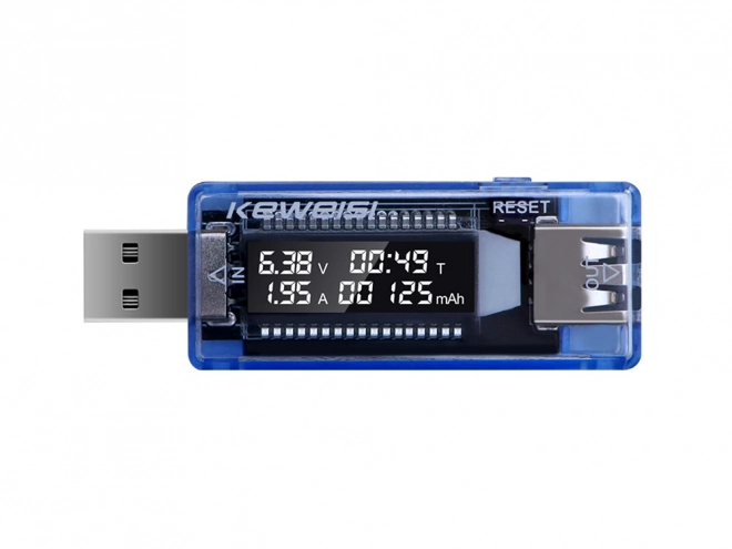 USB voltmetr ampérmetr tester