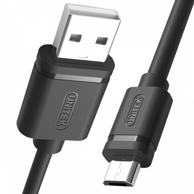 Kabel USB na microUSB 2.0, 2M, M/M; Y-C455GBK