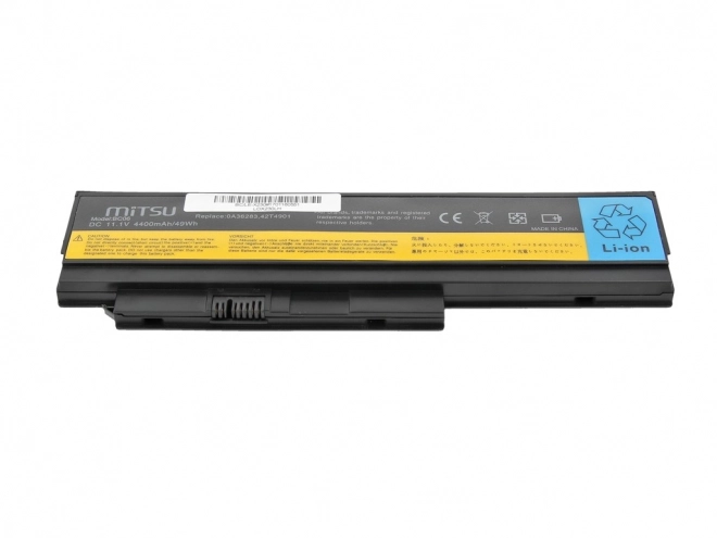 Baterie pro Lenovo X230 4400 mAh (49 Wh) 10,8 - 11,1 V