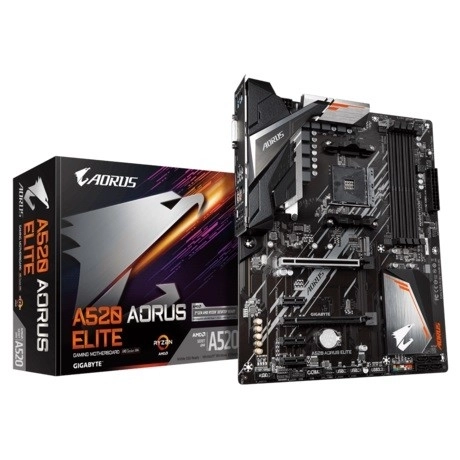 Základní deska A520 AORUS ELITE AM4 4DDR4 HDMI/DVI M.2 ATX