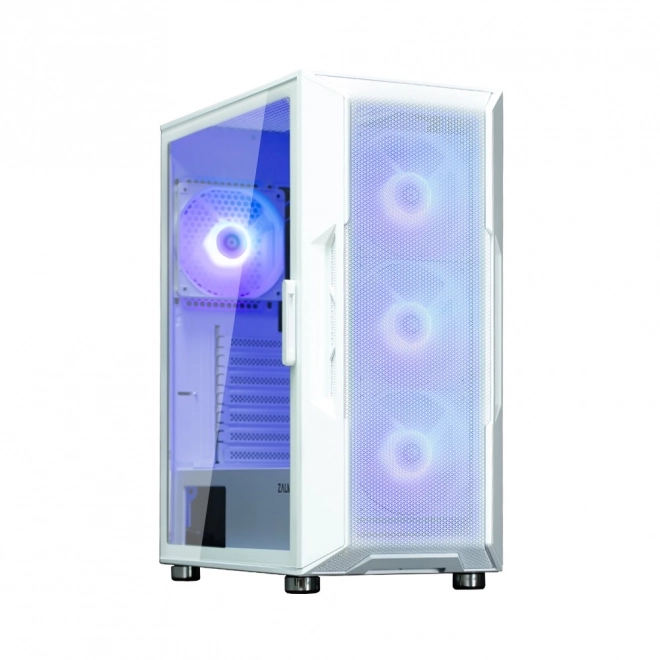 Case I3 Neo ATX Mid Tower White ARGB ventilátor x4