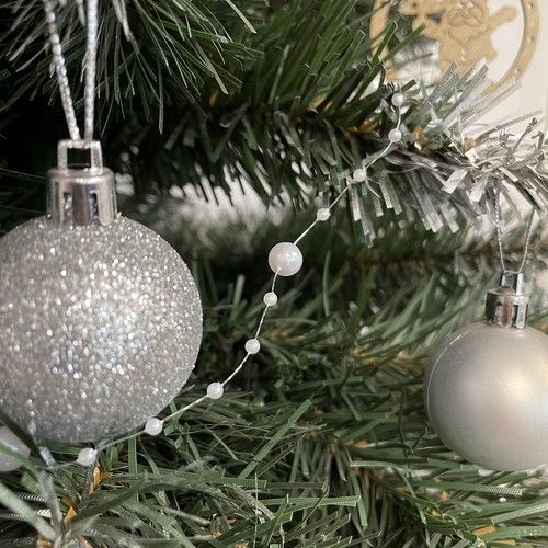 Vánoční stromeček - perly 5m Ruhhy 22499