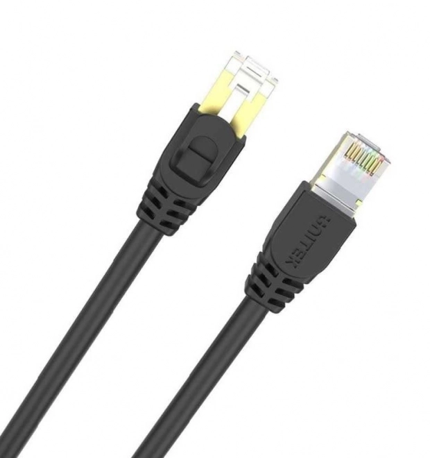 Patchcord Cat.7 SSTP (8P8C) RJ45, 2M, C1810EBK černý