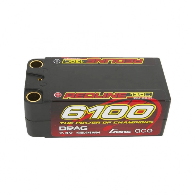 Gens ace Redline Series 6100mAh 7.4V 130C 2S2P HardCase 71# LiPo baterie