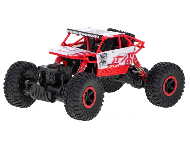 RC auto Rock Crawler - červené