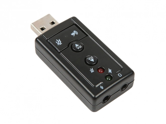 Usb zvuková karta s mikrofonním konektorem