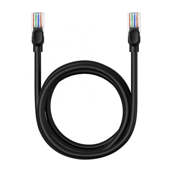 Síťový kabel Baseus Ethernet CAT5, 2 m (černý)