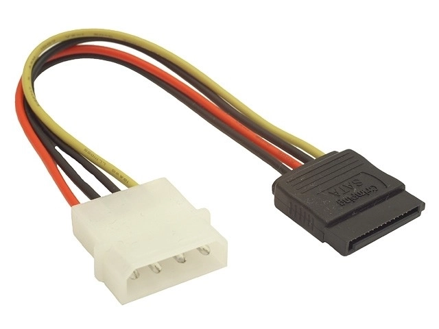 Napájecí kabel SATA 0,15M MOLEX->SATA