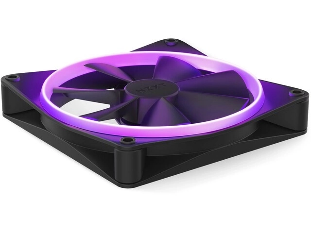 F140 RGB 140mm ventilátor černý