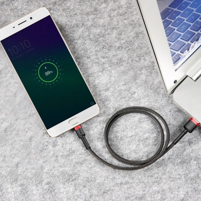 Baseus Cafule Micro USB Cable 2A 3m (černo-červený)