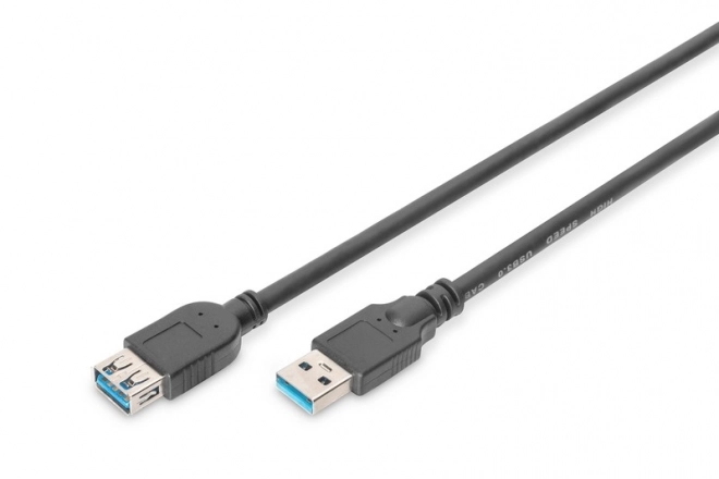 Prodlužovací kabel USB 3.1 Gen.1 SuperSpeed 5Gbps USB Type A/USB A M/Z černý 1,8 m