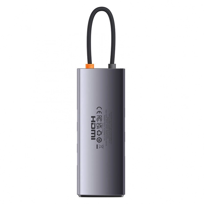 Rozbočovač 6v1 Baseus řady StarJoy, USB-C na 3x USB 3.0 + HDMI + USB-C PD + RJ45