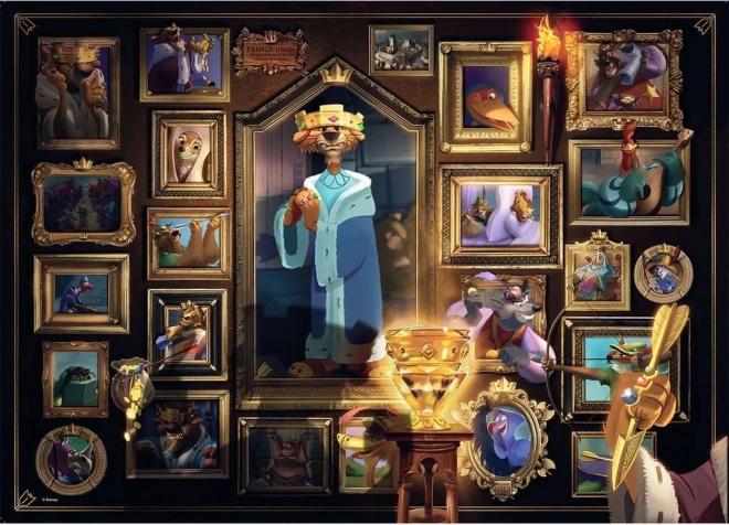 Puzzle 1000 prvků Villainous, King John