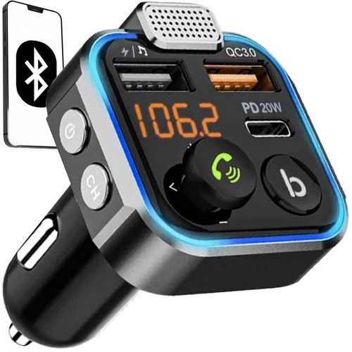 Bluetooth FM vysílač/nabíječka Xtrobb 22355