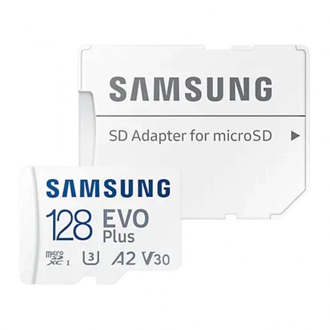 Paměťová karta SAMSUNG MicroSD MB-MC128SA 128GB + adaptér MB-MC128SA/EU