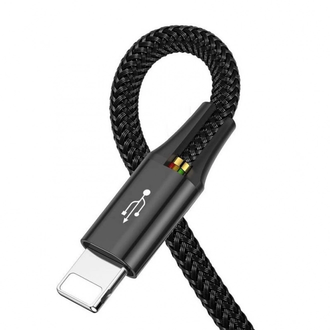 Baseus Fast USB kabel 4v1 2xUSB-C / Lightning / Micro 3,5A 1,2m - černý