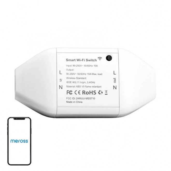 Wi-Fi Smart Switch Meross MSS710HK (HomeKit)