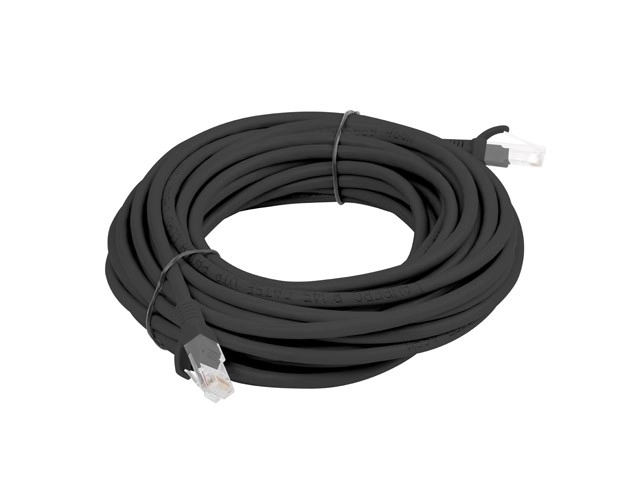 Síťový kabel kat.5e 5m černý Fluke Lanberg