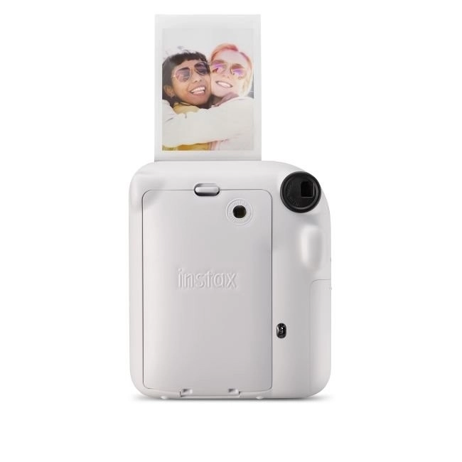 Instax mini 12 BIG BUNDLE (fotoaparát + pouzdro + album) bílý