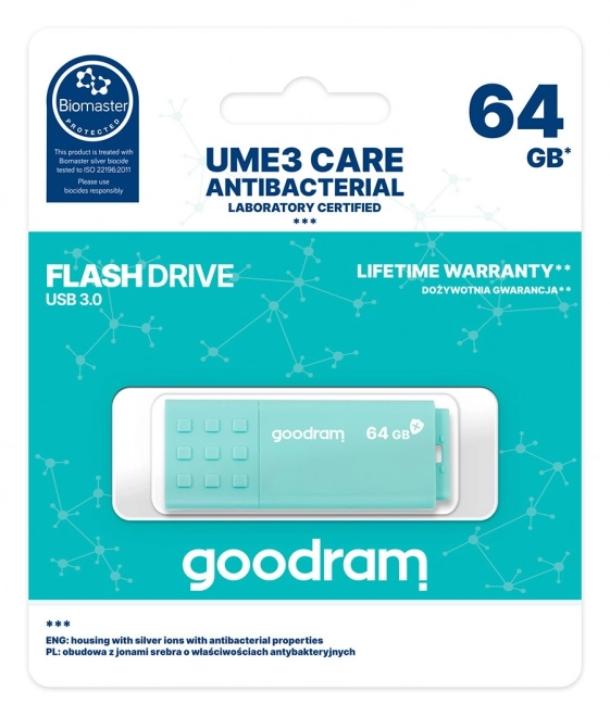 Paměťová karta UME3 Care 64GB USB 3.0