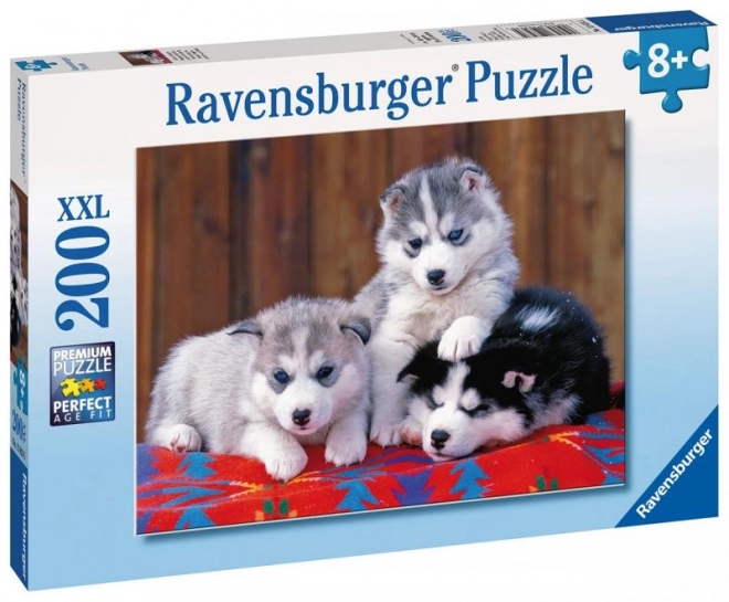 Puzzle Štěňata Husky od Ravensburger