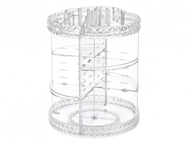 Organizér na kosmetiku a šperky otočný o 360°