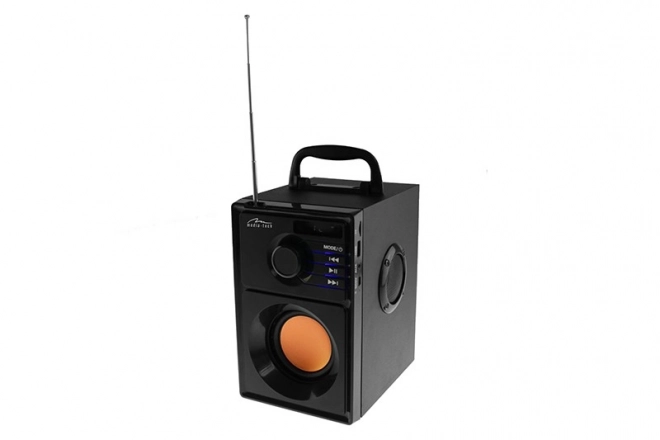 BOOMBOX BT Speaker MT3145 Bluetooth 5.1+EDR/FM/MP3/MicroSD/USB/AUX/Pilot/USB-C/LED/RMS 15W/PMPO 600W