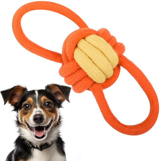 Hračka pro psy žvýkací lano silné dlouhé